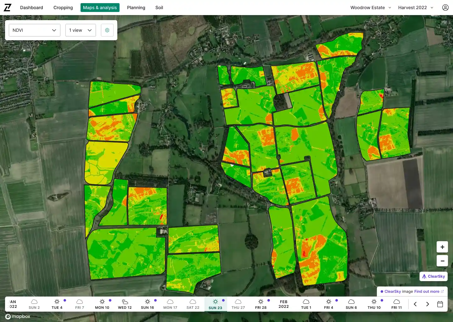 UK tech partnership to launch world-first service letting farmers see through clouds