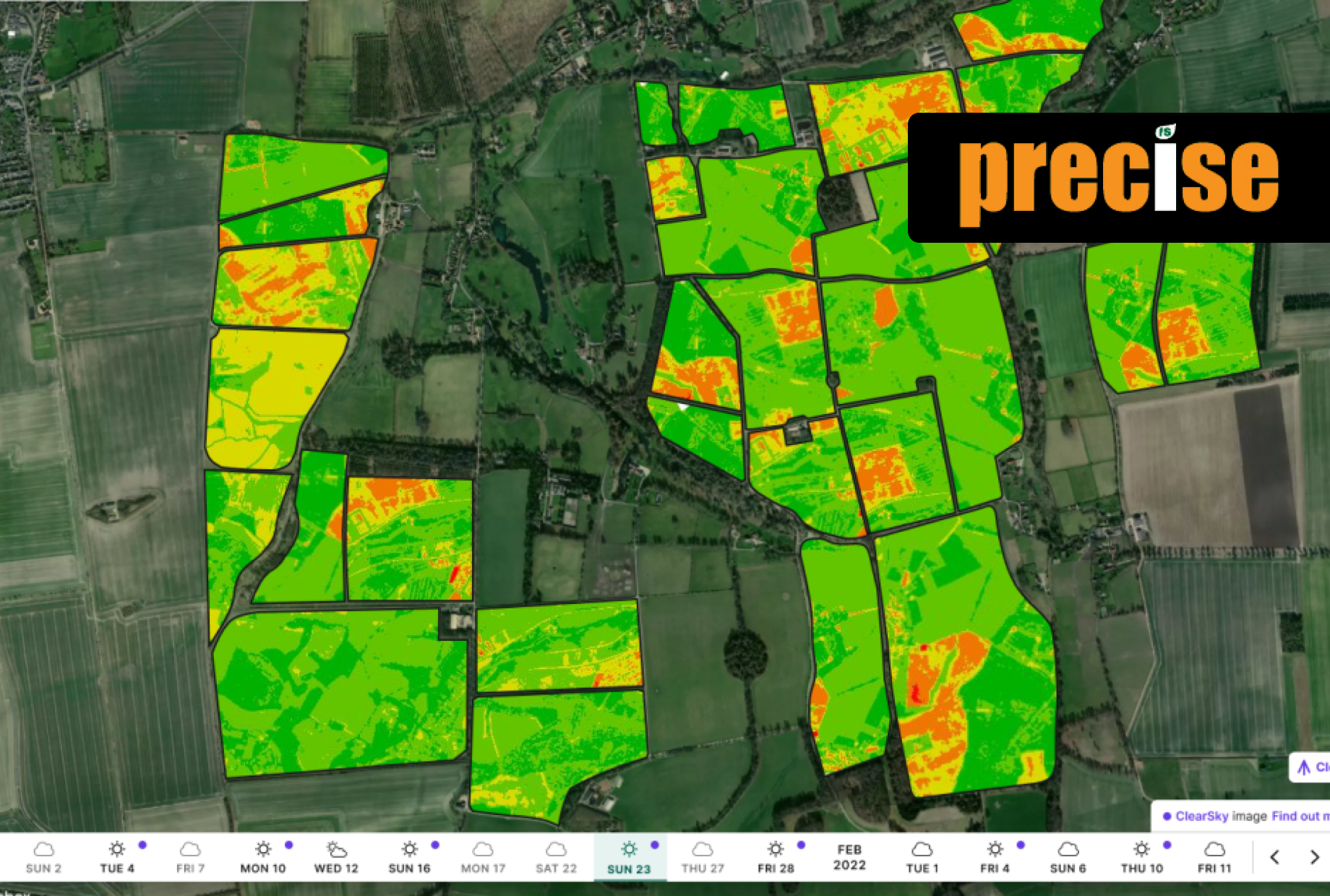 UK tech partnership to launch world-first service letting farmers see through clouds