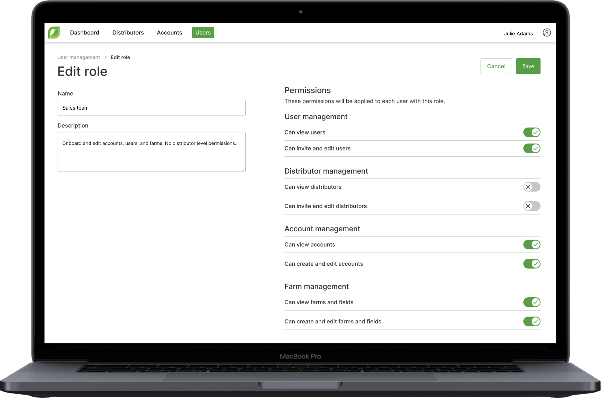 Origin Digital GROW Account Admin